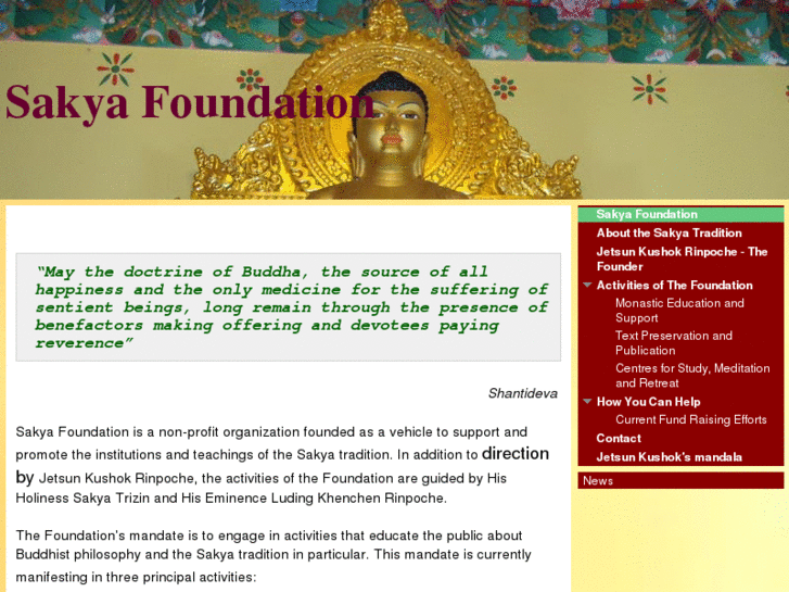 www.sakyafoundation.org