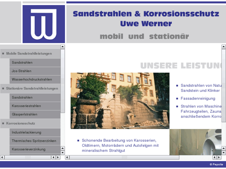 www.sandstrahlen-werner.de