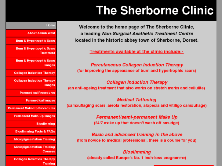 www.thesherborneclinic.com