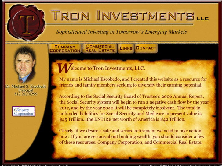 www.troninvestments.net