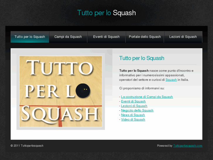 www.tuttoperlosquash.com