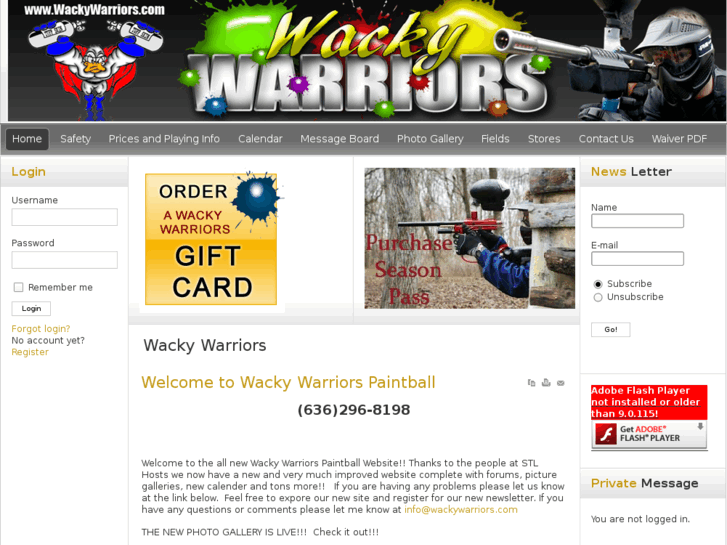 www.wackywarriors.com