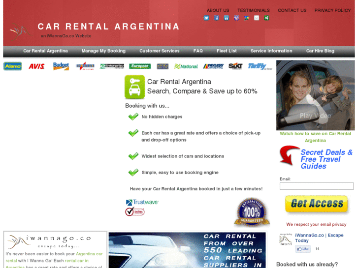 www.carrentalargentina.info