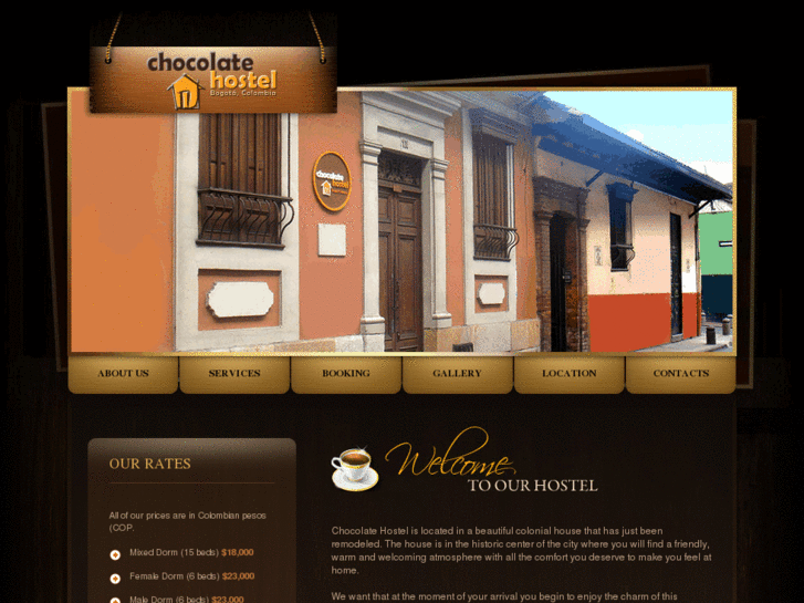 www.chocolatehostel.com