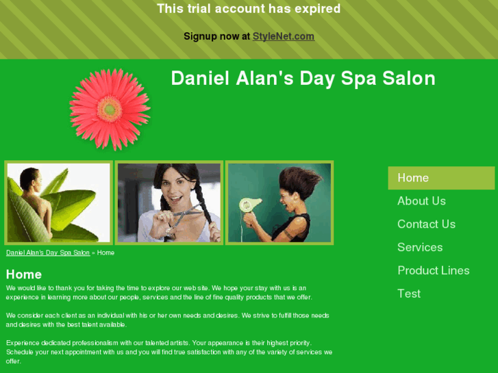 www.danielalansdayspasalon.com