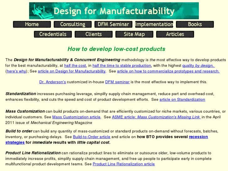 www.design4manufacturability.com