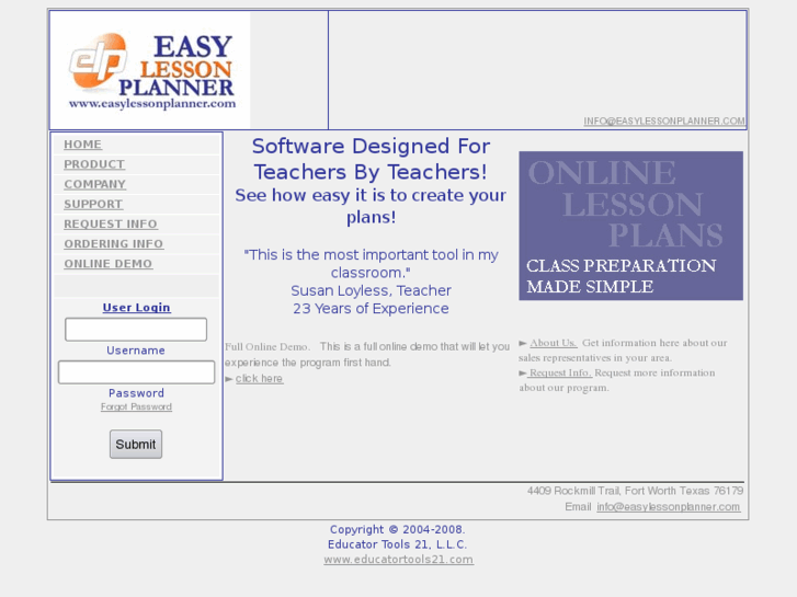 www.easylessonplanner.com