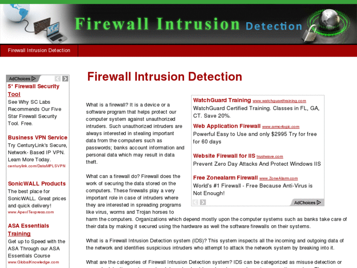 www.firewallintrusiondetection.net