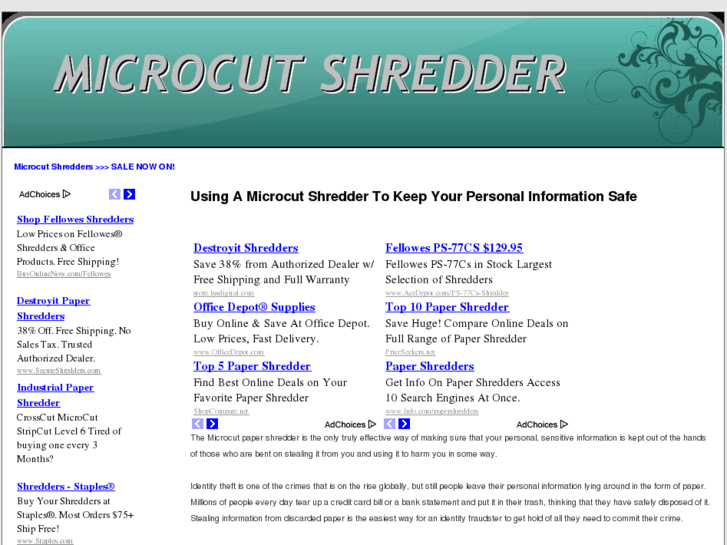 www.microcutshredder.com