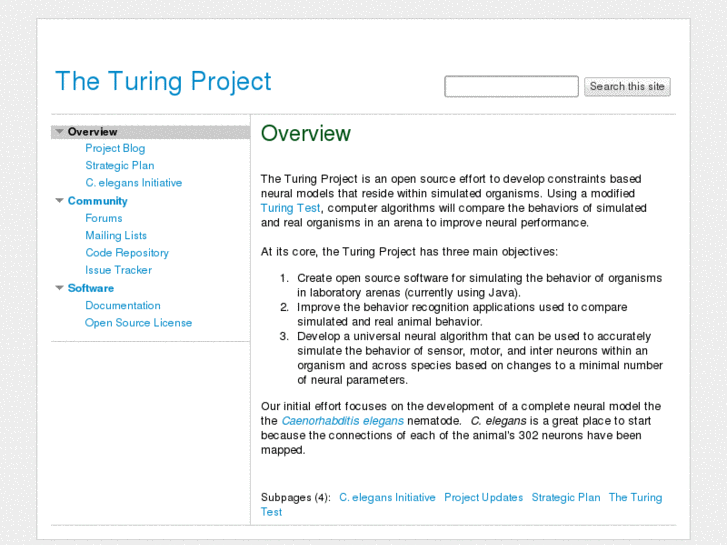 www.theturingproject.org