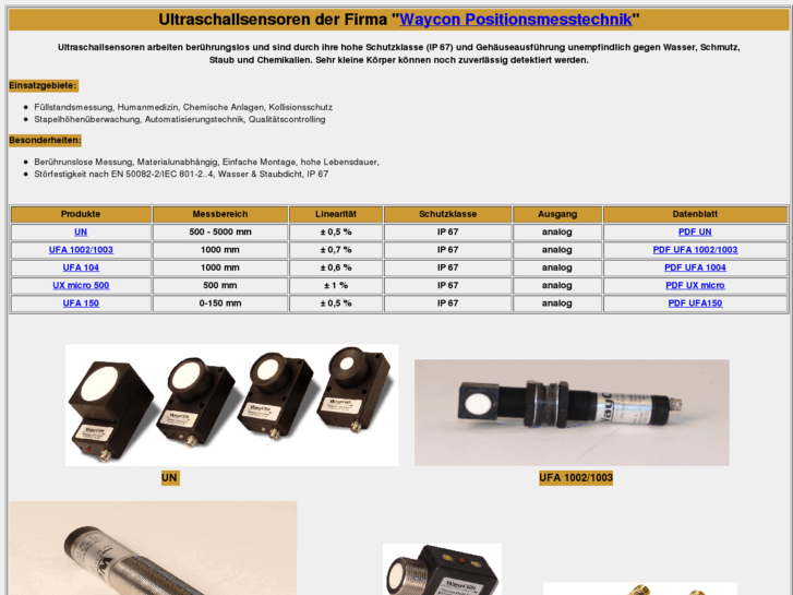 www.ultraschallsensor.de