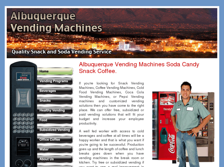 www.albuquerquevendingservice.com