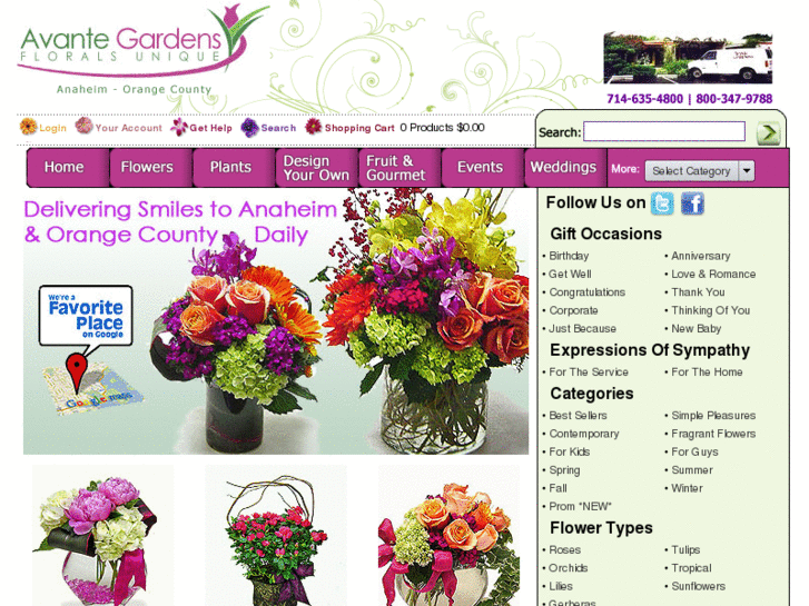 www.anaheim-avante-gardens-florist.com