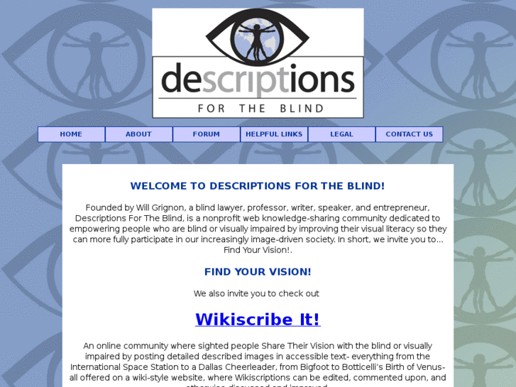 www.descriptionsfortheblind.com