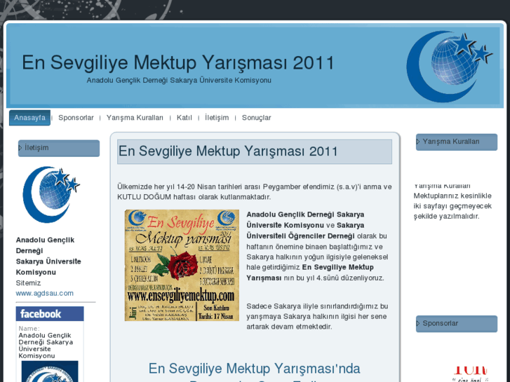 www.ensevgiliyemektup.com