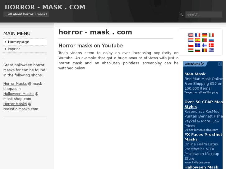 www.horror-mask.com