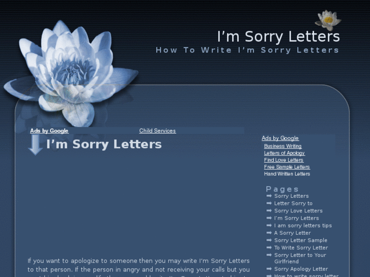 www.imsorrylettersblog.com