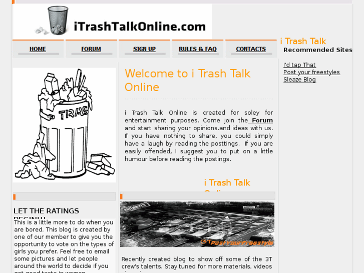 www.itrashtalkonline.net