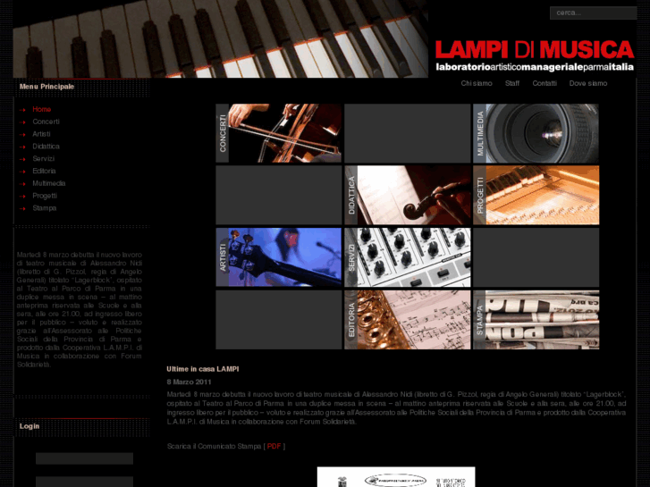 www.lampidimusica.eu