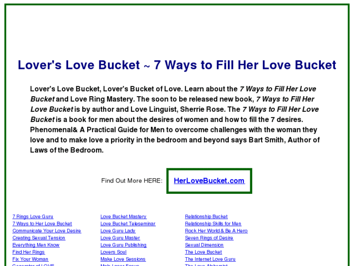 www.loverslovebucket.com