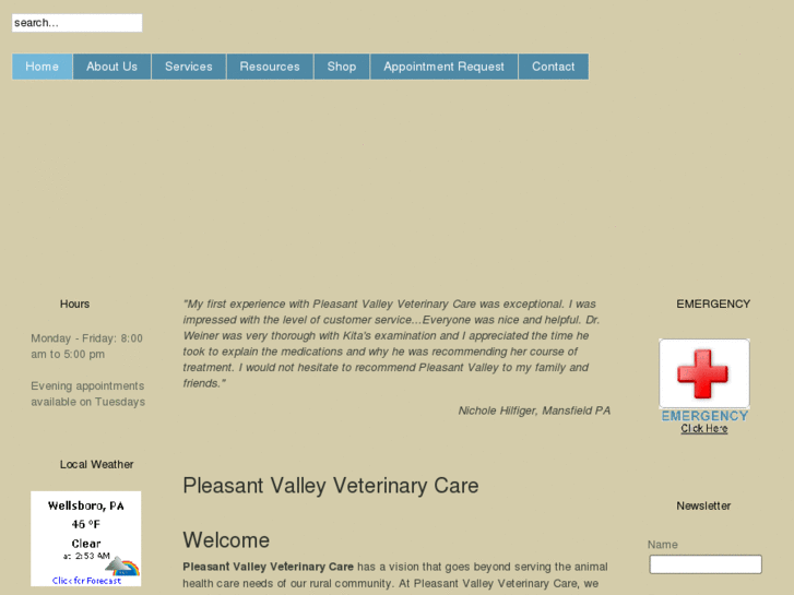 www.pleasantvalleyveterinarycare.com