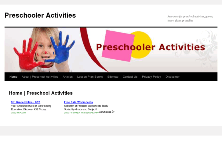 www.preschooleractivities.org