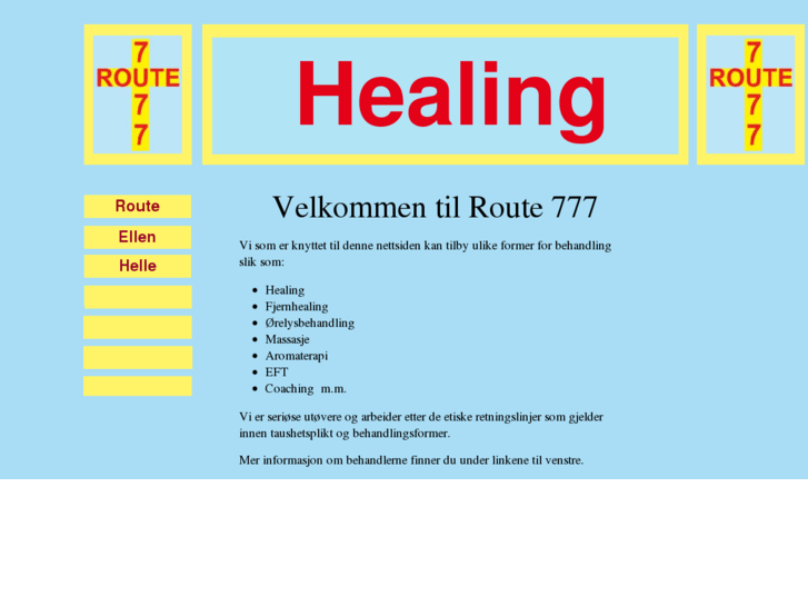 www.route777-healing.com