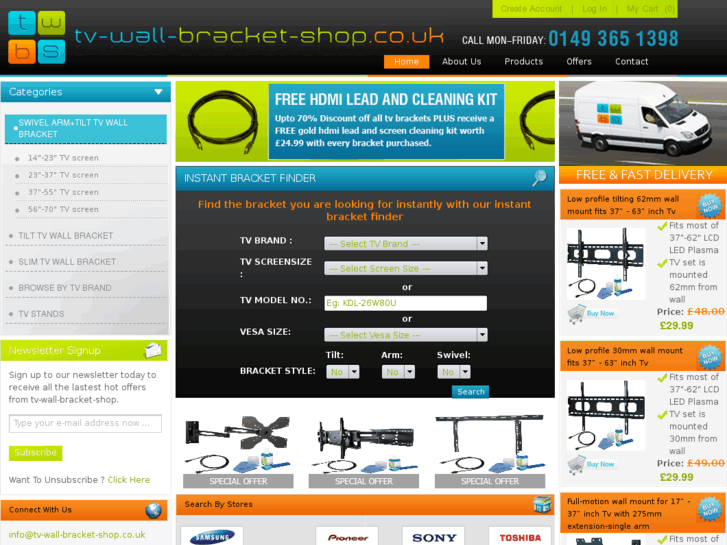 www.tv-wall-bracket-shop.co.uk