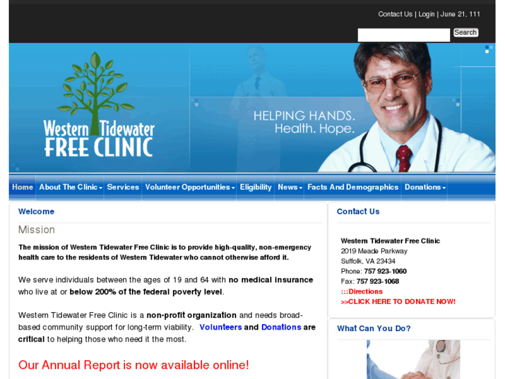 www.wtfreeclinic.org