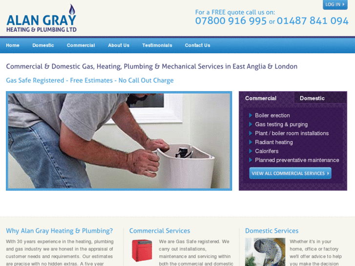 www.alangrayheatingandplumbing.co.uk