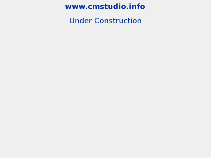 www.cmstudio.info