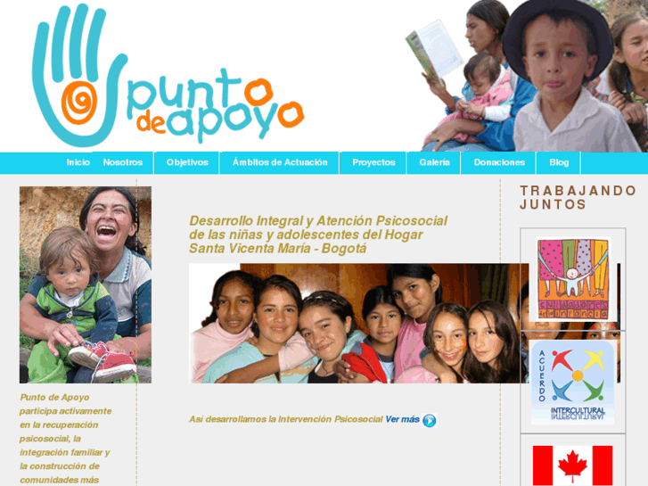 www.corporacionpuntodeapoyo.org