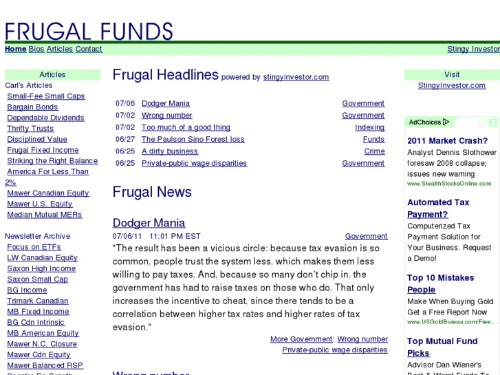 www.frugalfunds.com