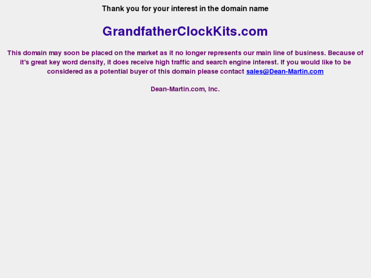 www.grandfatherclockkits.com