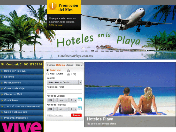 www.hotelesenlaplaya.com.mx