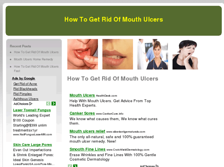 www.howtogetridofmouthulcers.com