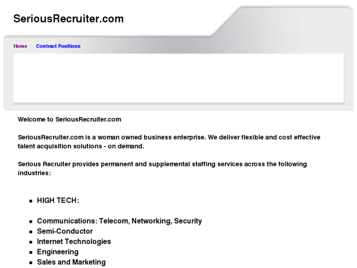 www.seriousrecruiter.com