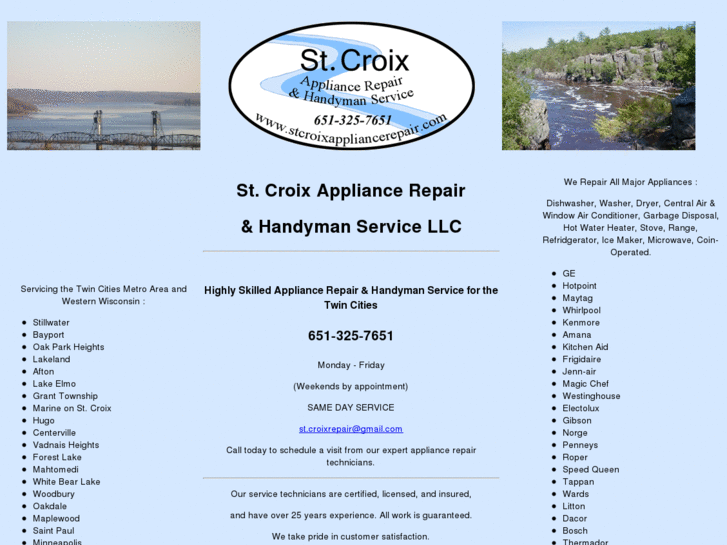 www.stcroixappliancerepair.com