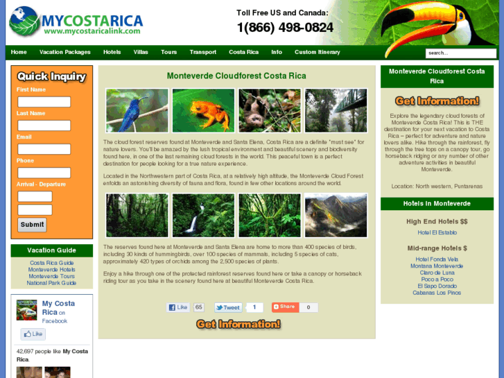 www.travelmonteverde.com