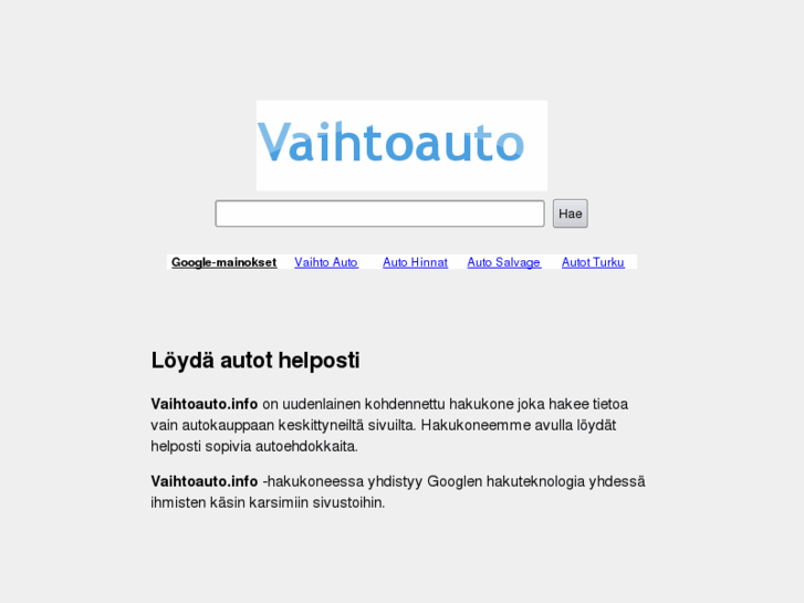 www.vaihtoauto.info