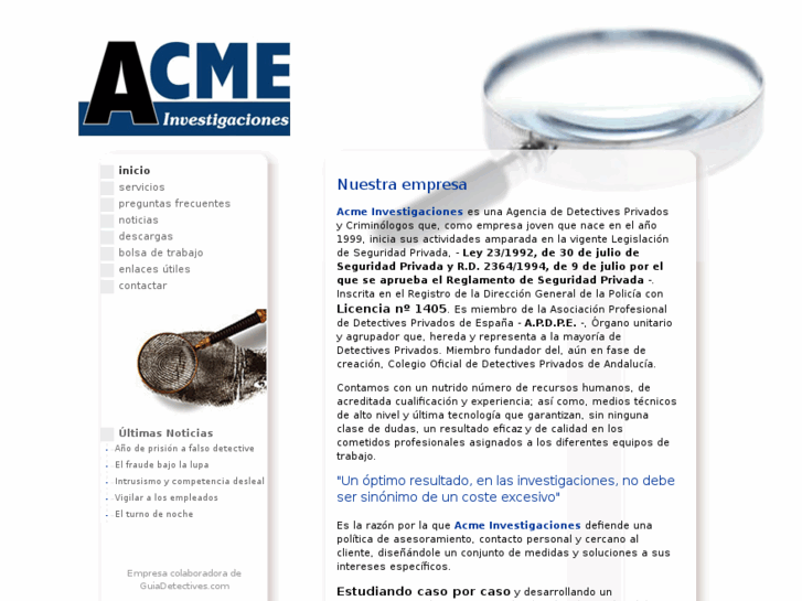 www.acme-detectives.info