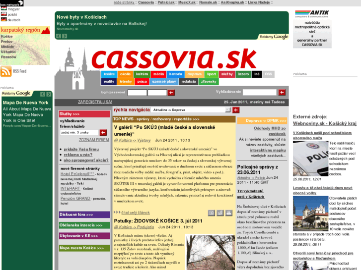 www.cassovia.sk