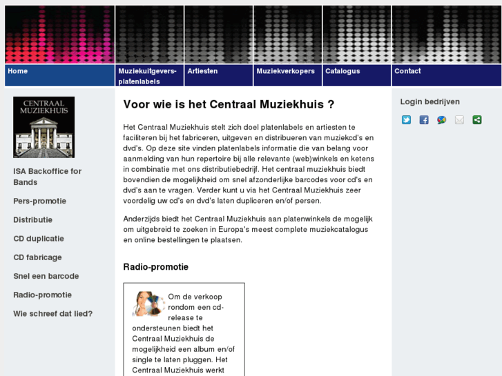 www.centraalmuziekhuis.com