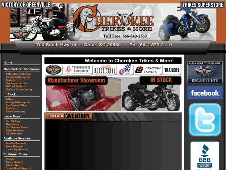 www.cherokeetrikes.com