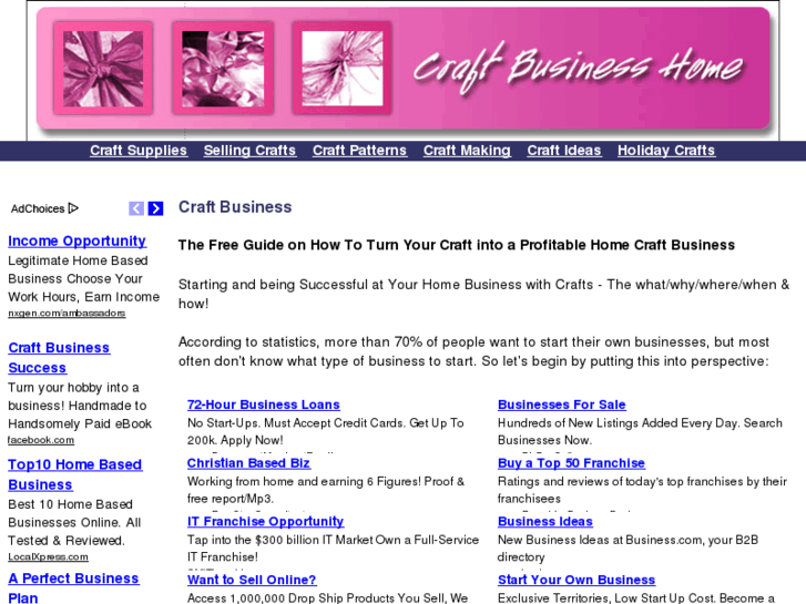 www.craftbusinesshome.com