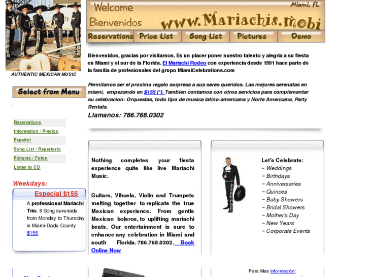 www.mariachis.mobi