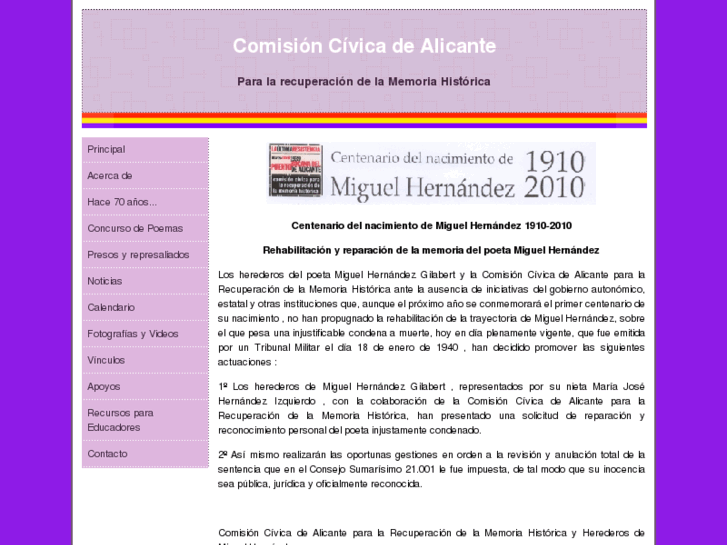 www.memoriadealicante.org