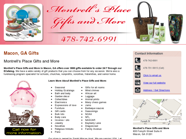 www.montrellsplacegiftsandmore.com