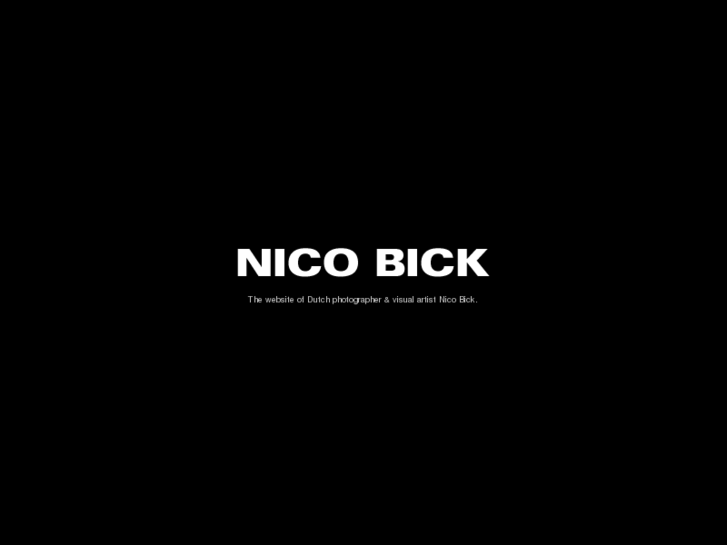 www.nicobick.nl