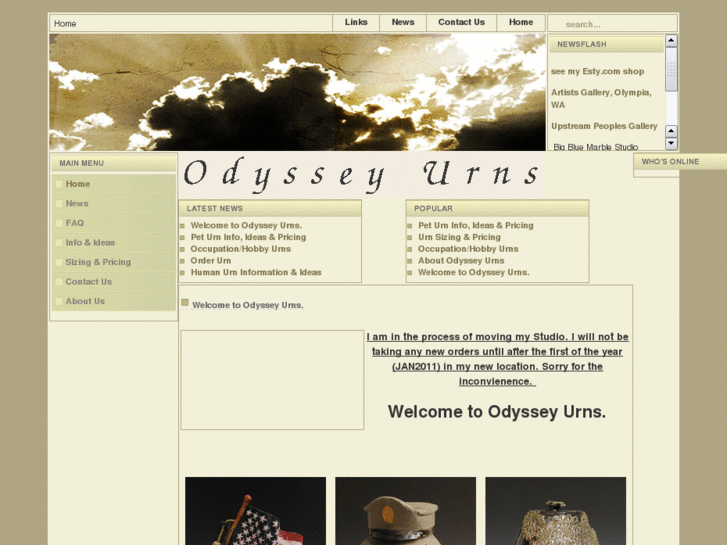 www.odysseyurns.com